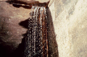 concrete leaking