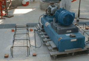figure 2 pump motor mounted