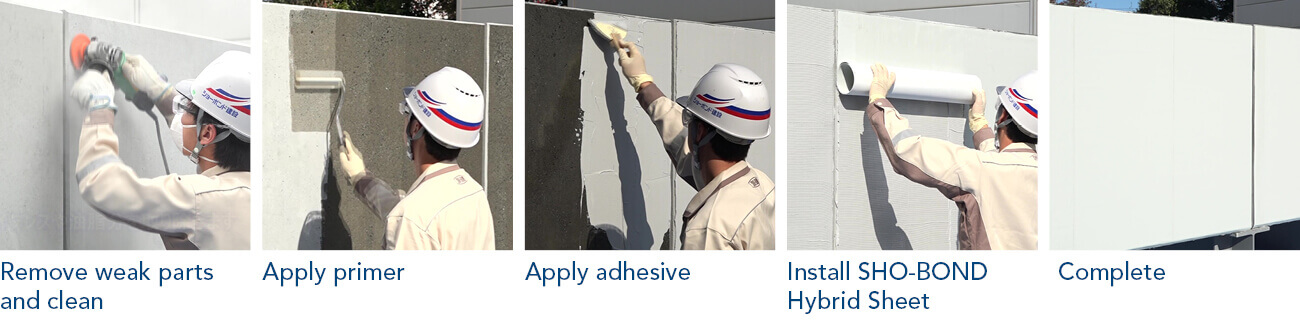 Shobond installation steps shobond installation steps