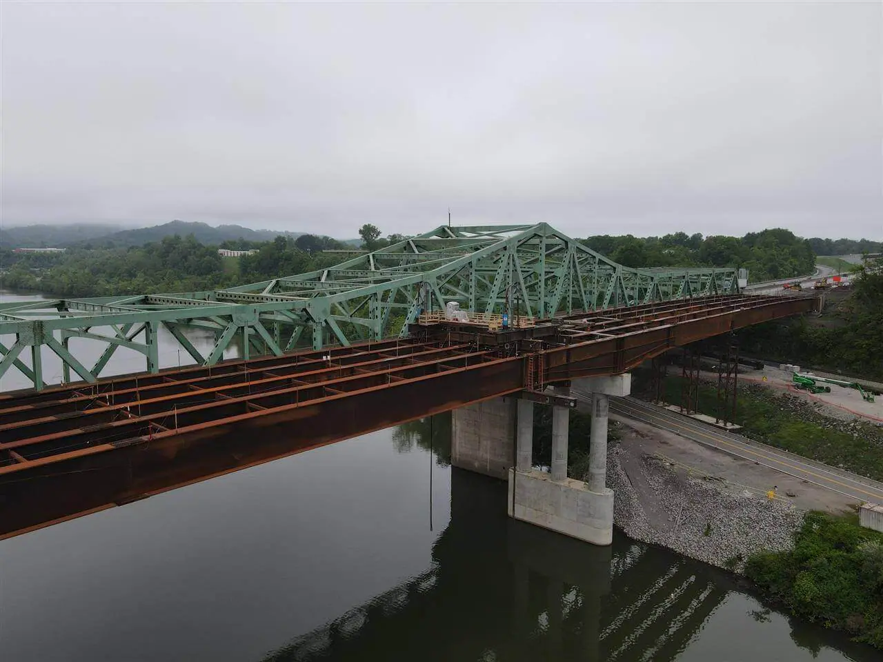 イワザカナ Radial Engineering BIGSHOT I-64 Bridge Widening | Structural Technologies